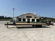 2027 Maxx-D Trailers DOX10228  28' X 102" 14K Deckover Flatbed W/ Slide In Ramps 
