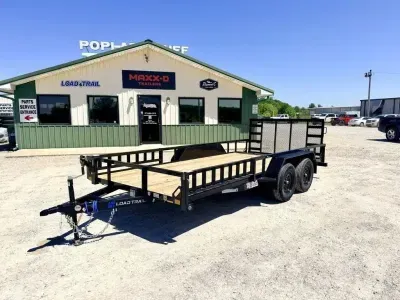 2026 Load Trail UE8316 83" X 16' Tandem Utility W/ Side Load Ramp