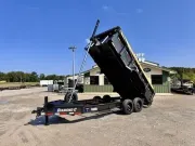 2026 Diamond C LPT208 16' X 81" Low Profile Telescopic Dump Trail 