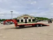 2027 Maxx-D Trailers YDX10232 32' X 102" 30K Gooseneck Hydraulic Doveta 