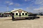 2026 Maxx-D Trailers LKX10228 28' x 102" Low Pro Tandem Dual 22.5k Goos 