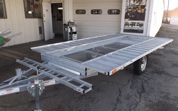 12' RAFT TRAILER W/BIKE RACK AND STORAGE 788 12' RAFT TRAILER W/BIKE RACK AND STORAGE 788