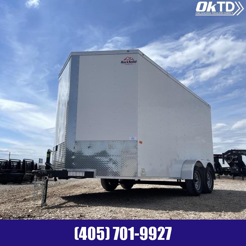 Enclosed Cargo Trailer Rock Solid 7 X 14 7k Enclosed Cargo Trailer Rock Solid 7 X 14 7k