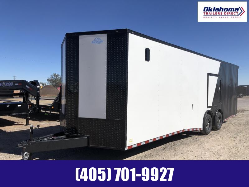 2022 Rock Solid Cargo 8.5' x 28' Tandem Axle Enclosed Cargo/Racing Trailer 2022 Rock Solid Cargo 8.5' x 28' Tandem Axle Enclosed Cargo/Racing Trailer