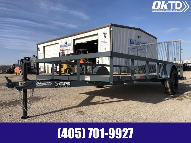 2022 GPS Trailers 82" x 14' Single Axle Utility Trailer Near Me