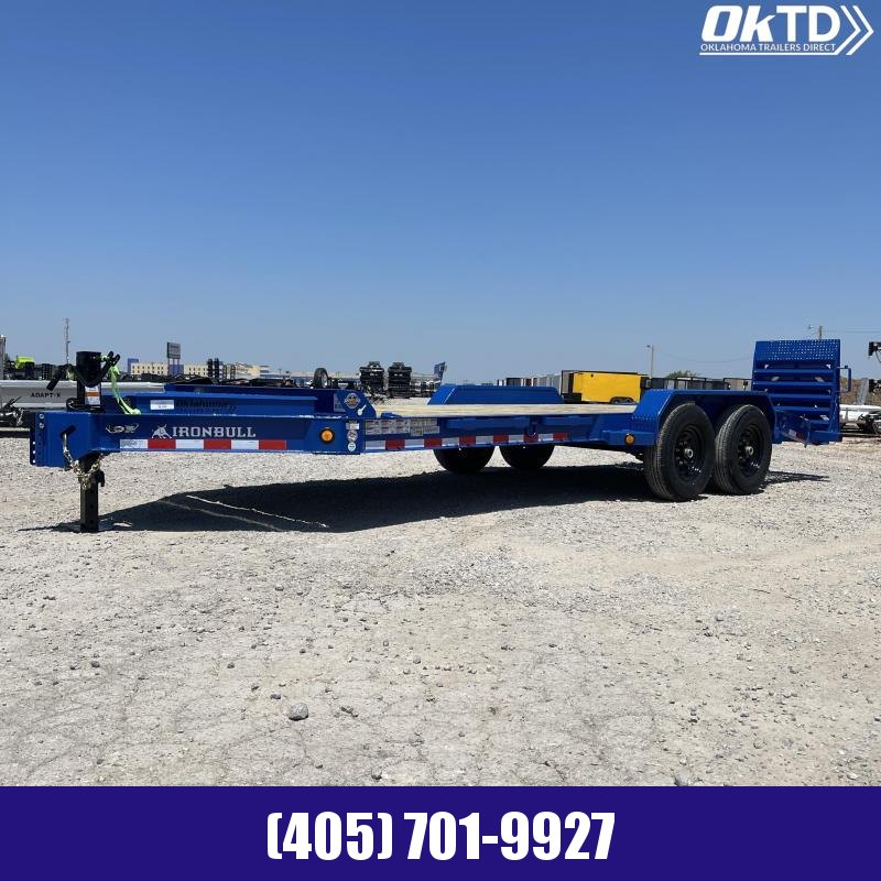2022 Iron Bull 83" x 20' Tandem Axle 14K GVWR Equipment Trailer w/ Rampage Ramps 2022 Iron Bull 83" x 20' Tandem Axle 14K GVWR Equipment Trailer w/ Rampage Ramps