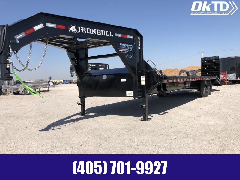 Flatbed Deckover Trailer Iron Bull 8.5 X 30 14k Flatbed Deckover Trailer Iron Bull 8.5 X 30 14k