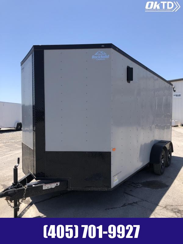2022 Rock Solid Cargo 7' x 16' Tandem Axle Enclosed Cargo Trailer 2022 Rock Solid Cargo 7' x 16' Tandem Axle Enclosed Cargo Trailer