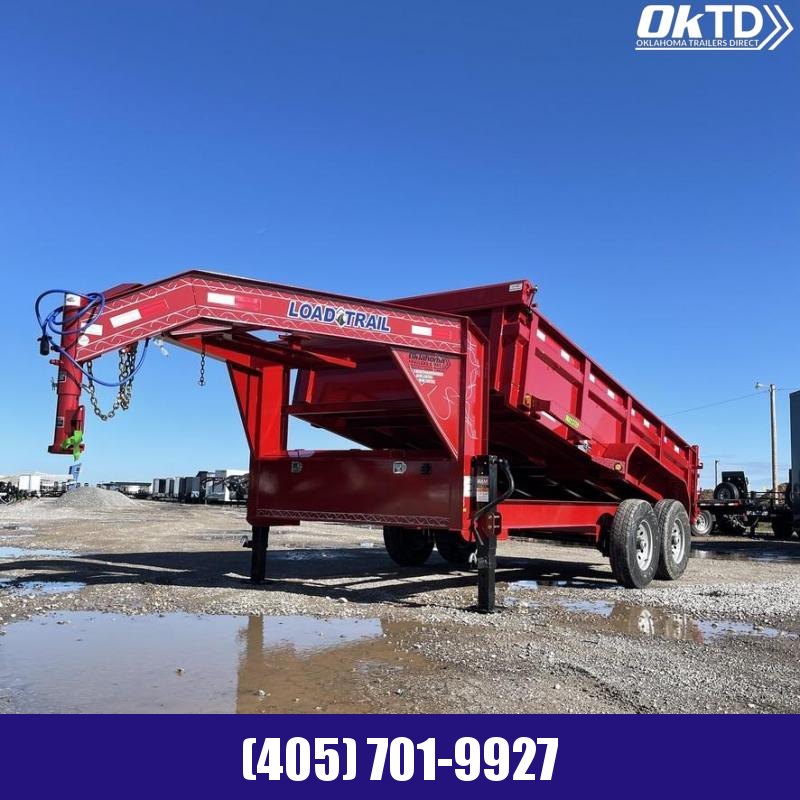2022 Load Trail 83" x 14' Tande Axle Gooseneck 14K GVWR Dump Trailer 2022 Load Trail 83" x 14' Tande Axle Gooseneck 14K GVWR Dump Trailer