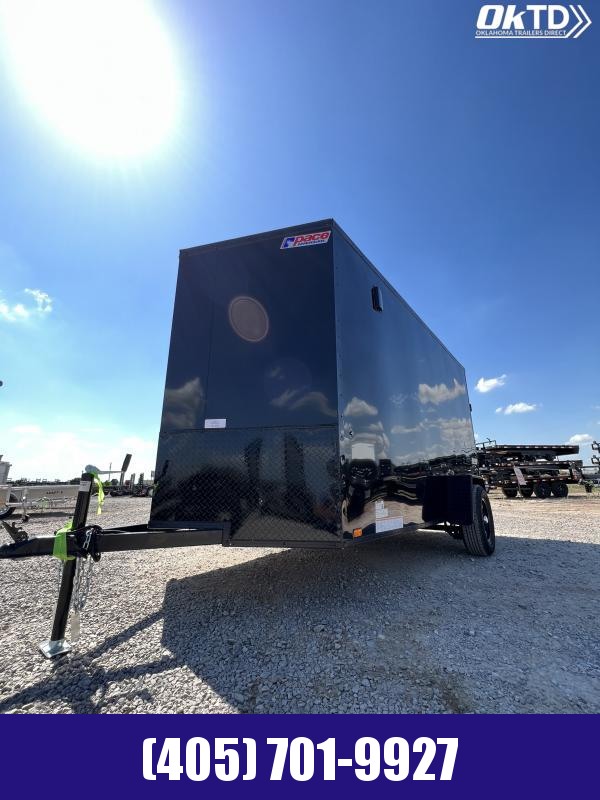 2023 Pace American 6' x 12' Single Axle 3.5K GAWR Enclosed Cargo Trailer w/ 6'6" Interior Height 2023 Pace American 6' x 12' Single Axle 3.5K GAWR Enclosed Cargo Trailer w/ 6'6" Interior Height