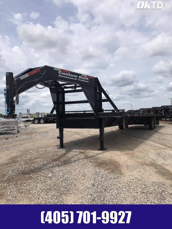 2022 Custom Built Goosesneck Trailers 102" x 40' Tandem Axle 12K GVWR Non-CDL Flatbed Trailer 2022 Custom Built Goosesneck Trailers 102" x 40' Tandem Axle 12K GVWR Non-CDL Flatbed Trailer