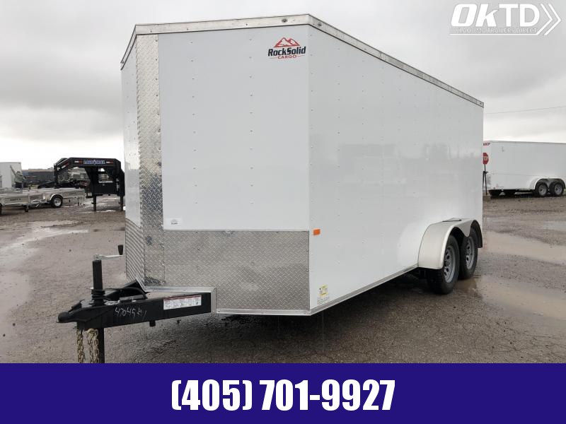 2022 Rock Solid Cargo 7' x 16' Tandem Axle 7K GVWR Enclosed Cargo Trailer 2022 Rock Solid Cargo 7' x 16' Tandem Axle 7K GVWR Enclosed Cargo Trailer