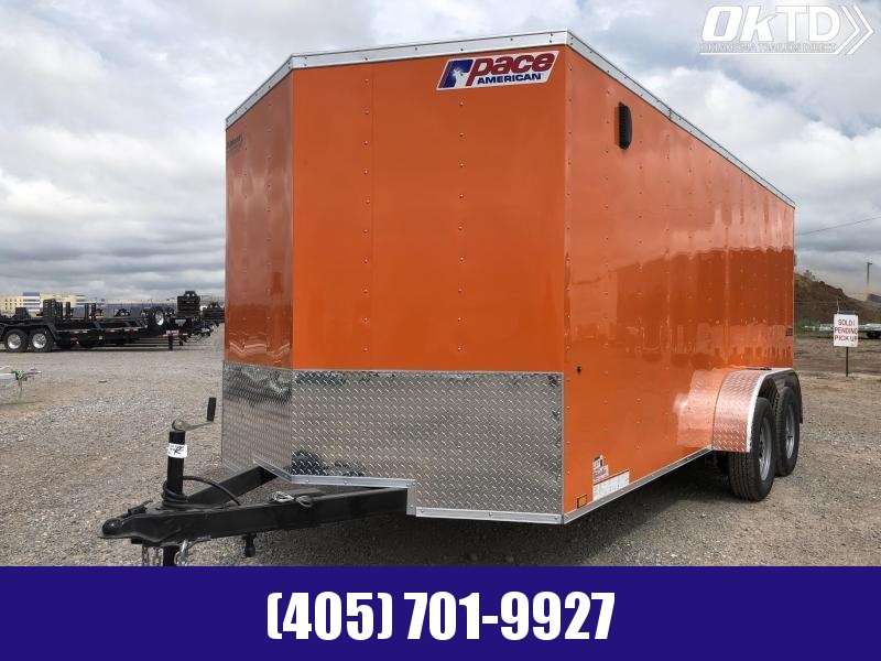 2023 Pace American 7' x 16' Tandem Axle 7K GVWR Enclosed Cargo Trailer 2023 Pace American 7' x 16' Tandem Axle 7K GVWR Enclosed Cargo Trailer