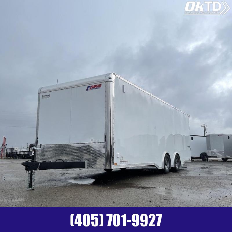 2022 Pace American Pursuit 8.5' x 24' Tandem Axle Racing Enclosed Cargo Trailer w/ 7' Interior 2022 Pace American Pursuit 8.5' x 24' Tandem Axle Racing Enclosed Cargo Trailer w/ 7' Interior
