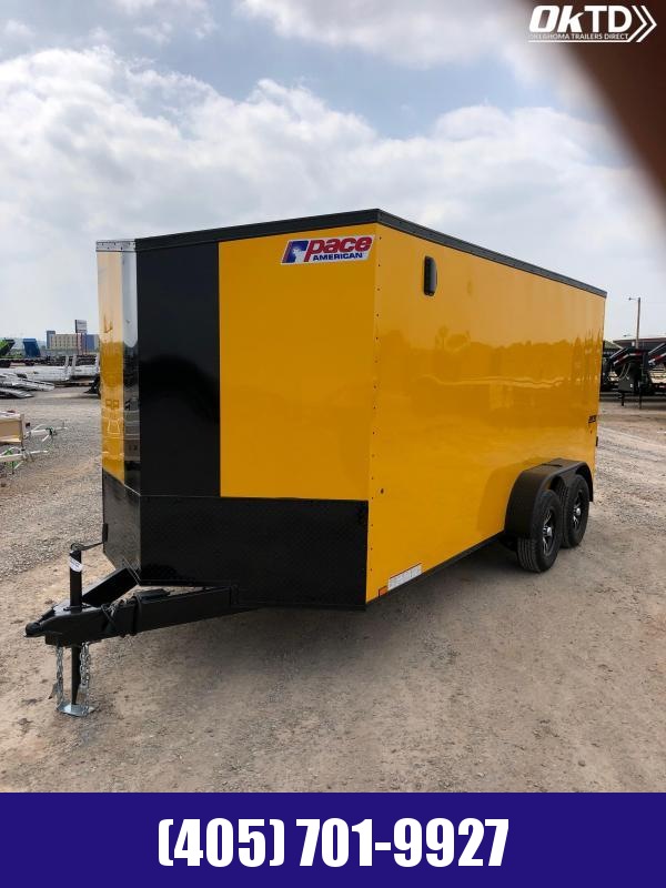 2023 Pace American 7' x 16' Tandem Axle 7K GVWR Enclosed Cargo Trailer 2023 Pace American 7' x 16' Tandem Axle 7K GVWR Enclosed Cargo Trailer