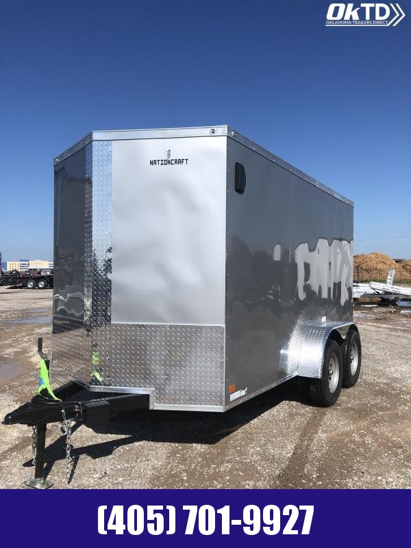 Enclosed Cargo Trailer Nationcraft 6 X 12 7k Enclosed Cargo Trailer Nationcraft 6 X 12 7k