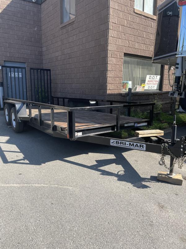 2017 Bri-Mar EH18-10LE-HDLS Equipment Trailer 2017 Bri-Mar EH18-10LE-HDLS Equipment Trailer