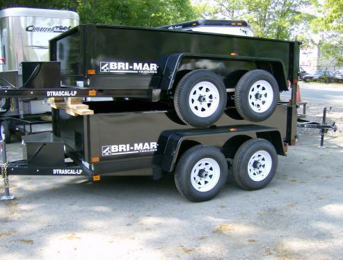 2023 BWISE DT 6 x 10 LP-LE Dump Trailer V6qIhY