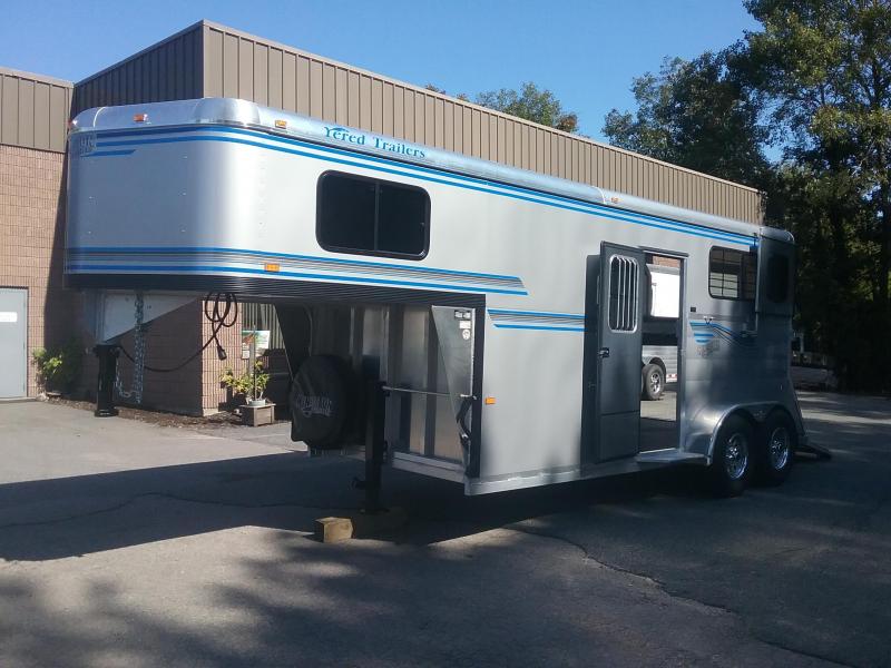 2021 Kingston Trailers Inc. Belvedere Horse Trailer Two Horse