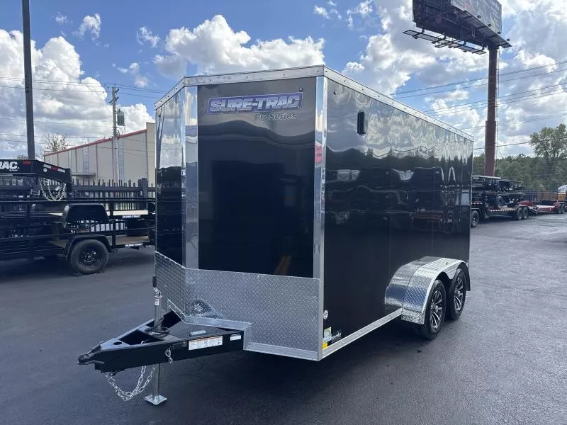 2026 Sure-Trac 7 x 14 Pro Series Enclosed Wedge Cargo Trailer  TA 7K
