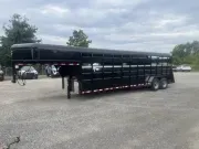 2027 Valley Trailers 6'8"X24'X6'6" Stock Gooseneck Trailer