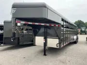 2027 Valley Trailers 76824 6'8" X 24' X 6'6" STOCK GOOSENECK TRAILER