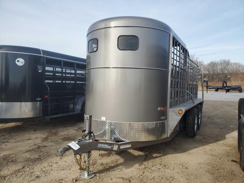 2022 GR Trailers BFST6016W10LHR Livestock Trailer