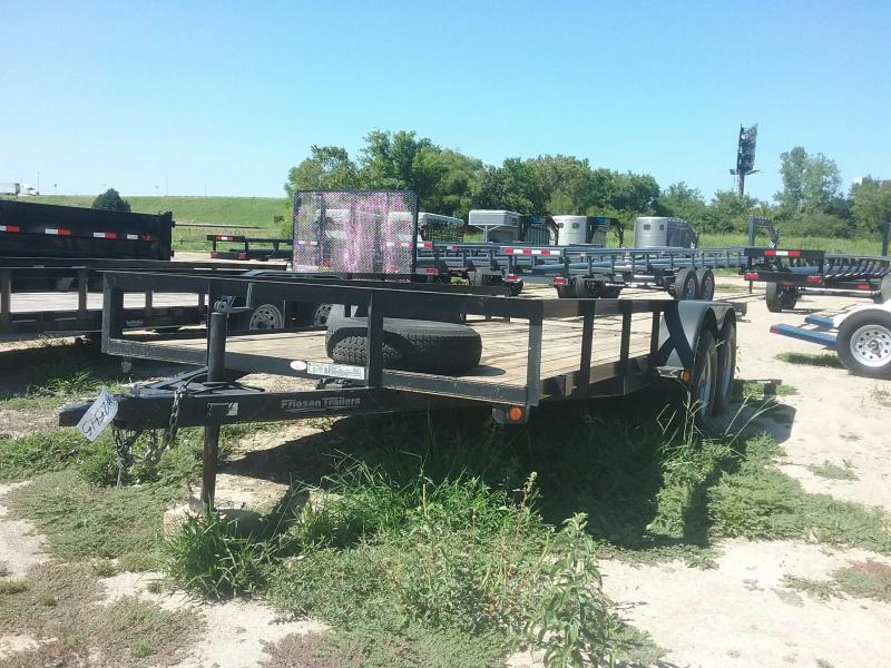 2012 Friesen Trailers UT78316 Utility Trailer 2012 Friesen Trailers UT78316 Utility Trailer