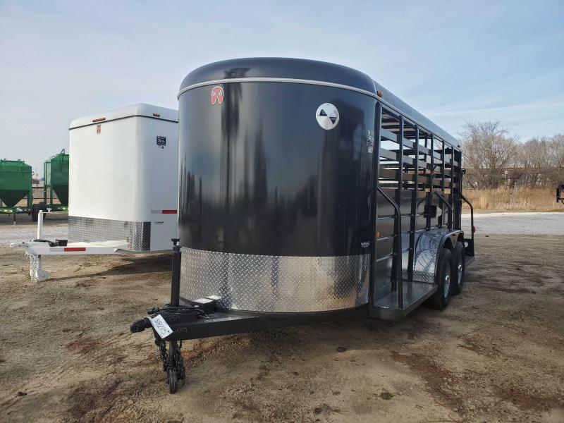 2022 W-W Trailer W-W16X6AllAround Livestock Trailer