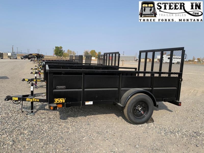 2022 Big Tex Trailers 35SV 6.5x10 Utility Trailer Steer In Trailer