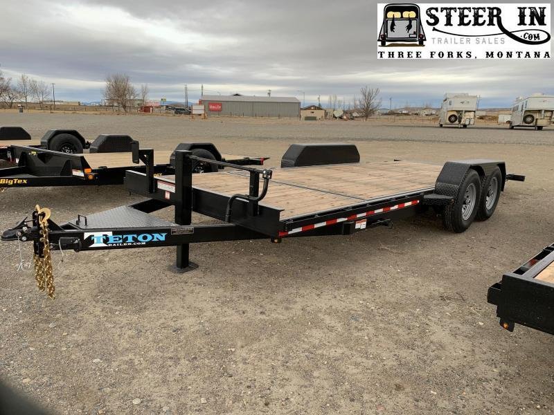 2021 Teton 20' (4+16') Tilt Trailer 2021 Teton 20' (4+16') Tilt Trailer