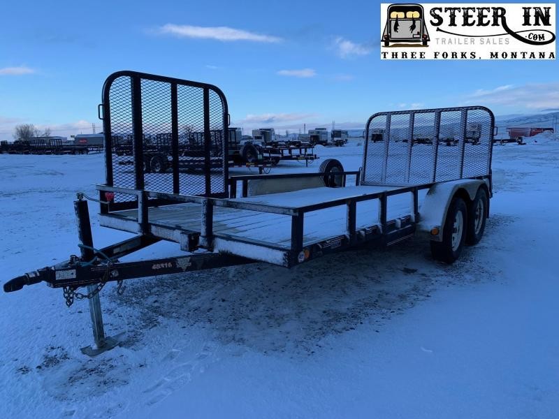 2016 PJ 83X16' Utility Trailer 2016 PJ 83X16' Utility Trailer