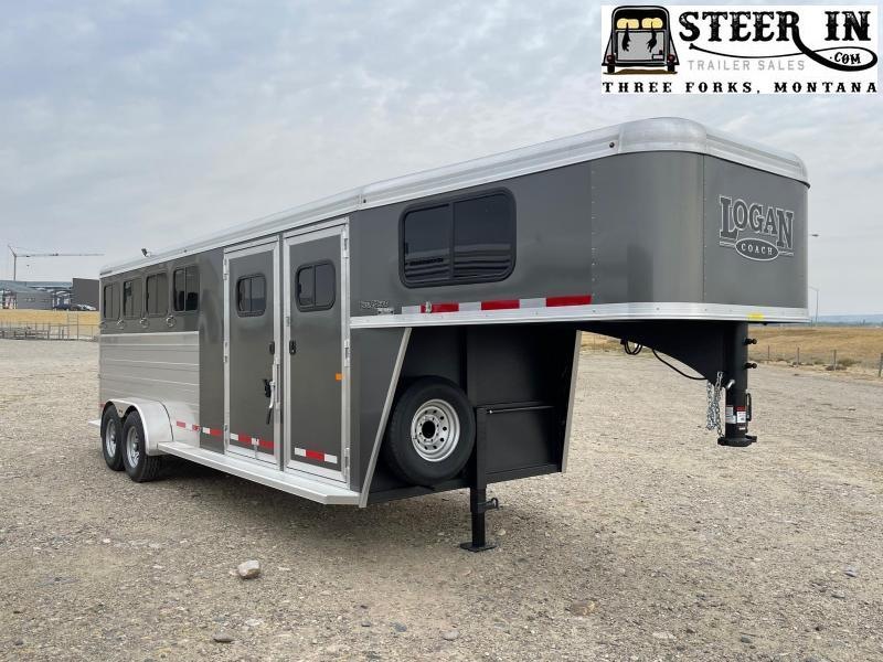 2022 Logan 4H Bullseye Horse Trailer/SIDE TACK 2022 Logan 4H Bullseye Horse Trailer/SIDE TACK