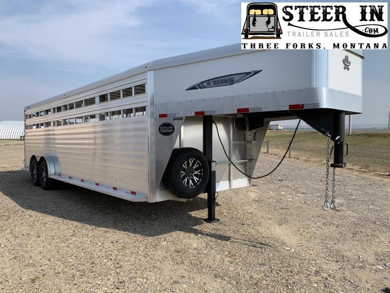 2020 Titan 24' Aluminum Livestock Trailer 2020 Titan 24' Aluminum Livestock Trailer