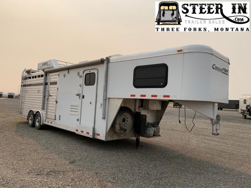 2008 Cimarron STOCK/COMBO LQ Horse Trailer 2008 Cimarron STOCK/COMBO LQ Horse Trailer