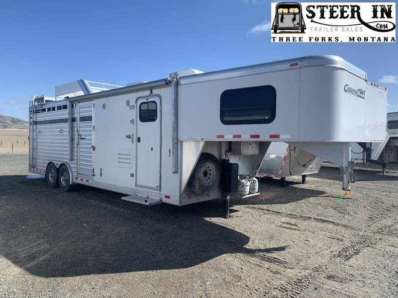 2008 Cimarron STOCK/COMBO LQ Horse Trailer 2008 Cimarron STOCK/COMBO LQ Horse Trailer