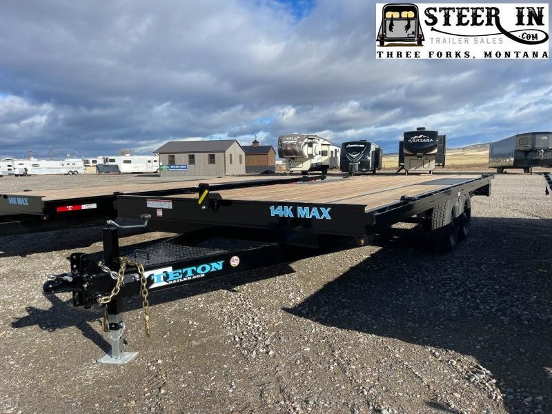 2022 Teton Trailer 20' DECKOVER BH 14K Equipment Trailer 2022 Teton Trailer 20' DECKOVER BH 14K Equipment Trailer