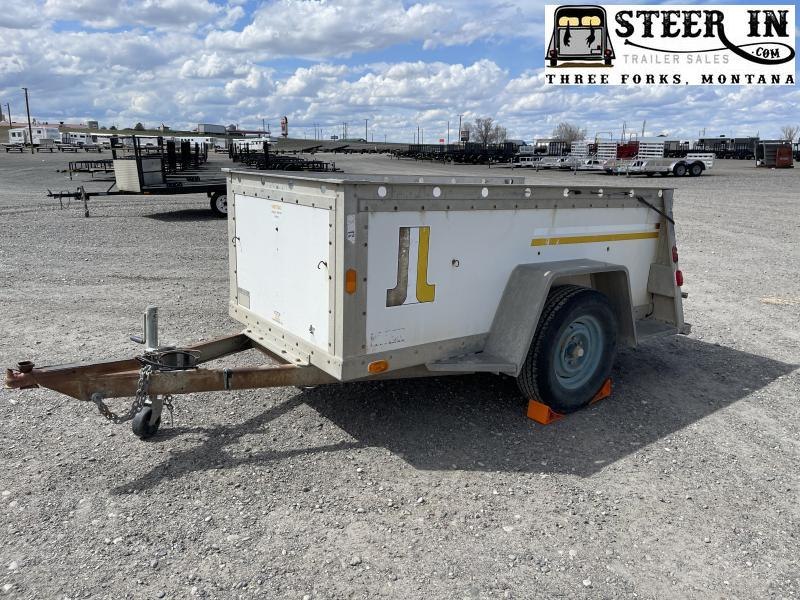 1980 Fruehauf 4x8 Utility Trailer 1980 Fruehauf 4x8 Utility Trailer