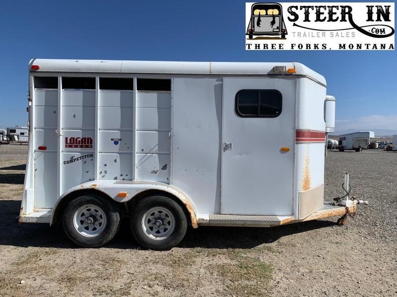 1995 Logan 2H SLANT LOAD Horse Trailer 1995 Logan 2H SLANT LOAD Horse Trailer