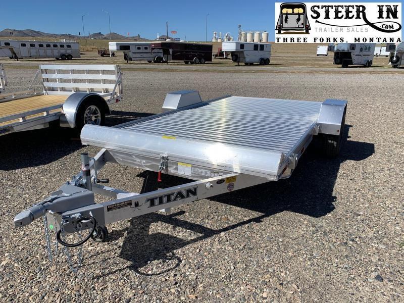 2021 Titan 13' Aluminum Tilt Utility Trailer 2021 Titan 13' Aluminum Tilt Utility Trailer