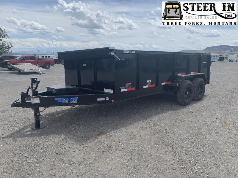 2021 Top Hat 7X16' Low Profile DPX140 (3' sides) Dump Trailer 2021 Top Hat 7X16' Low Profile DPX140 (3' sides) Dump Trailer