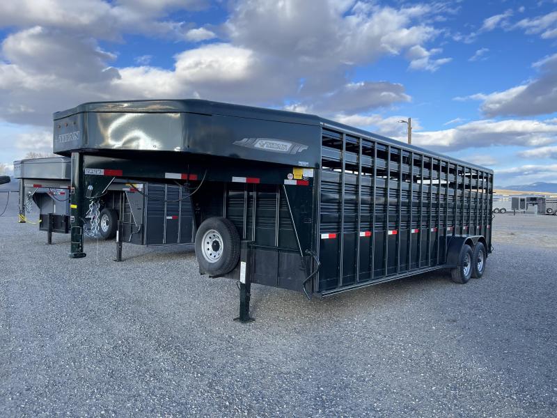 2022 Titan 24' Standard Stock/Livestock Trailer 2022 Titan 24' Standard Stock/Livestock Trailer