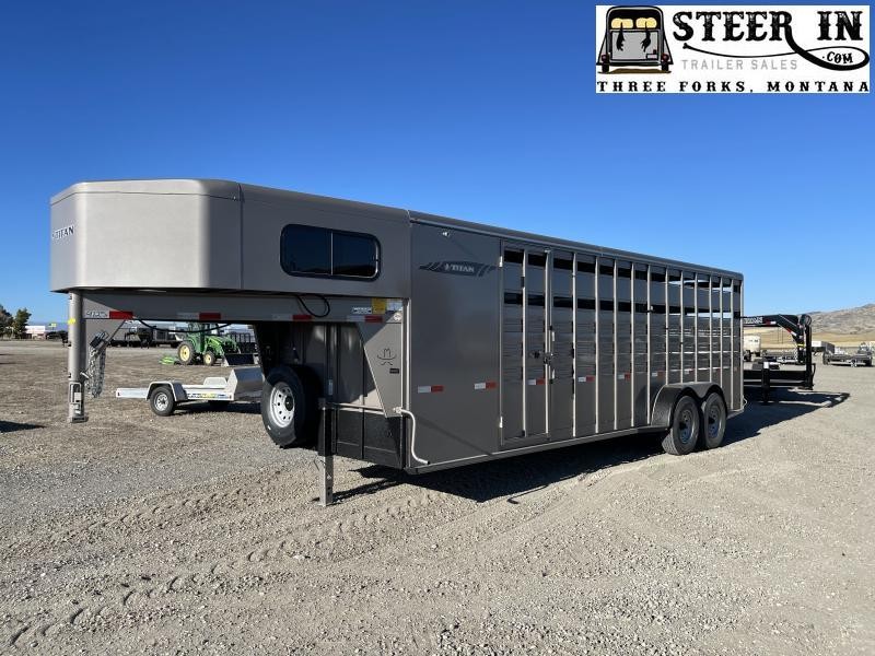 2023 Titan Trailers 24' Stock Combo Stock / Stock Combo Trailer 2023 Titan Trailers 24' Stock Combo Stock / Stock Combo Trailer