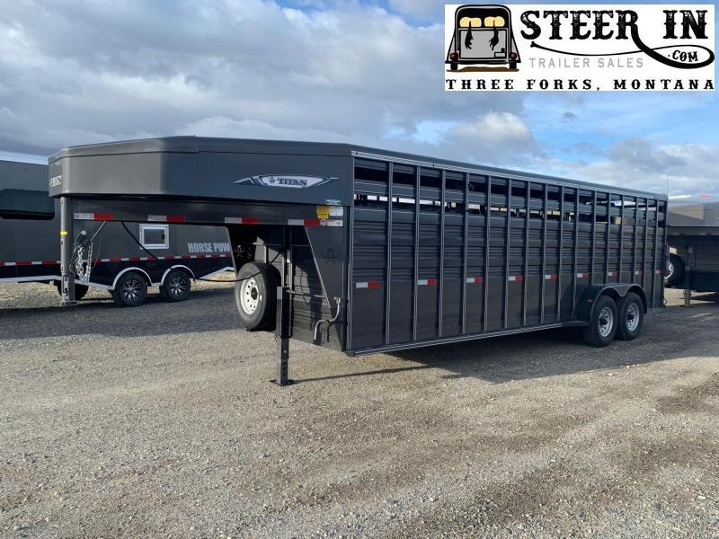 2021 Titan 24' Standard Stock Trailer 2021 Titan 24' Standard Stock Trailer