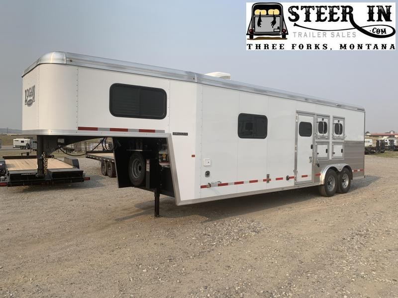 2020 Logan Coach 3H Bullseye LQ Horse Trailer 2020 Logan Coach 3H Bullseye LQ Horse Trailer