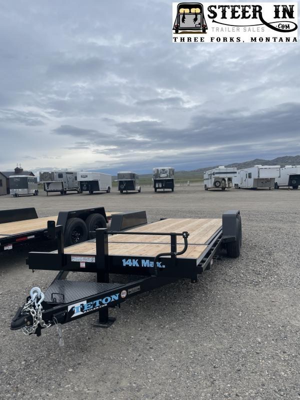 2022 Teton 20' (4+16') Tilt Trailer 16k 2022 Teton 20' (4+16') Tilt Trailer 16k