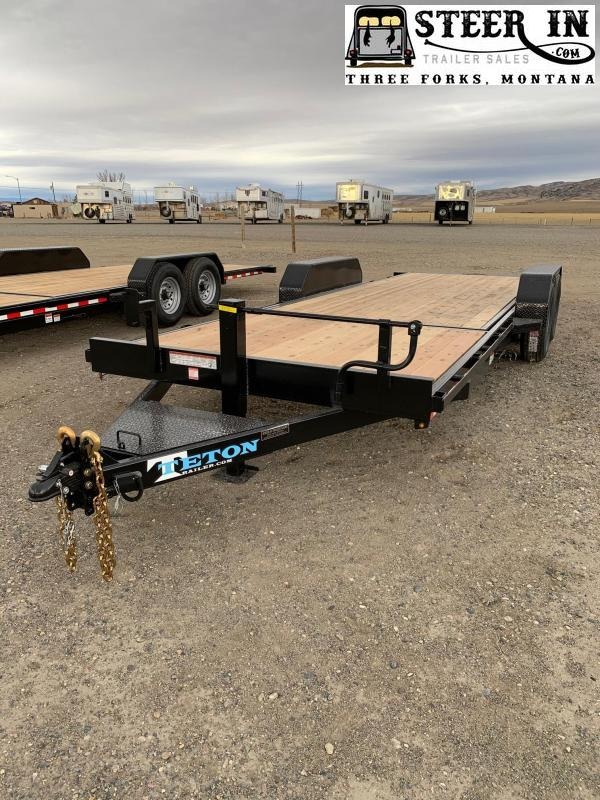 2021 Teton 22' (6+16') Tilt Trailer 2021 Teton 22' (6+16') Tilt Trailer