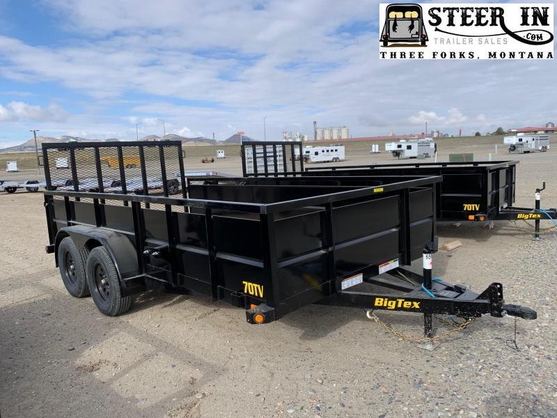 2021 Big Tex 70TV-14' Utility Trailer 2021 Big Tex 70TV-14' Utility Trailer
