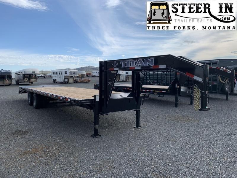 2021 Titan Ruff Neck 30' (24+6) Flatbed Trailer 2021 Titan Ruff Neck 30' (24+6) Flatbed Trailer