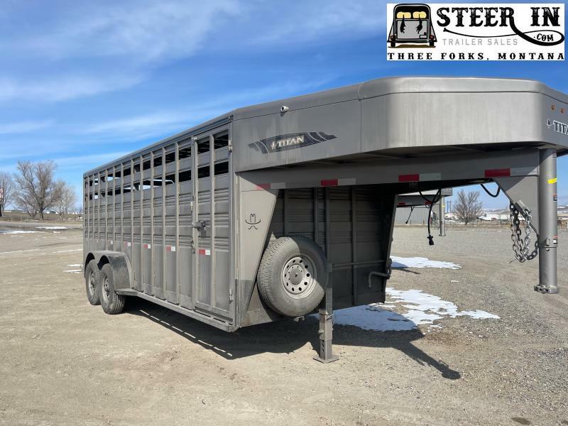 2023 Titan Trailers 20' Stock Combo Stock / Stock Combo Trailer